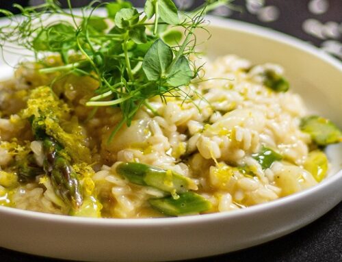 Baked Springtime Risotto